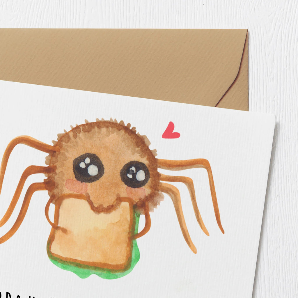 Deluxe Karte Spinne Agathe Sandwich Karte, Geburtstagskarte, Hochwertige Grußkarte, Klappkarte, Grußkarte, Hochzeitskarte, Glückwunschkarte, Einladungskarte, Hochwertige Klappkarte, Spinne Agathe, Spinne, Agathe, Videos, Merchandise, Mut, Verfressen, Glück, Lebensfreude, Alles wird gut, Hungrig, Hunger