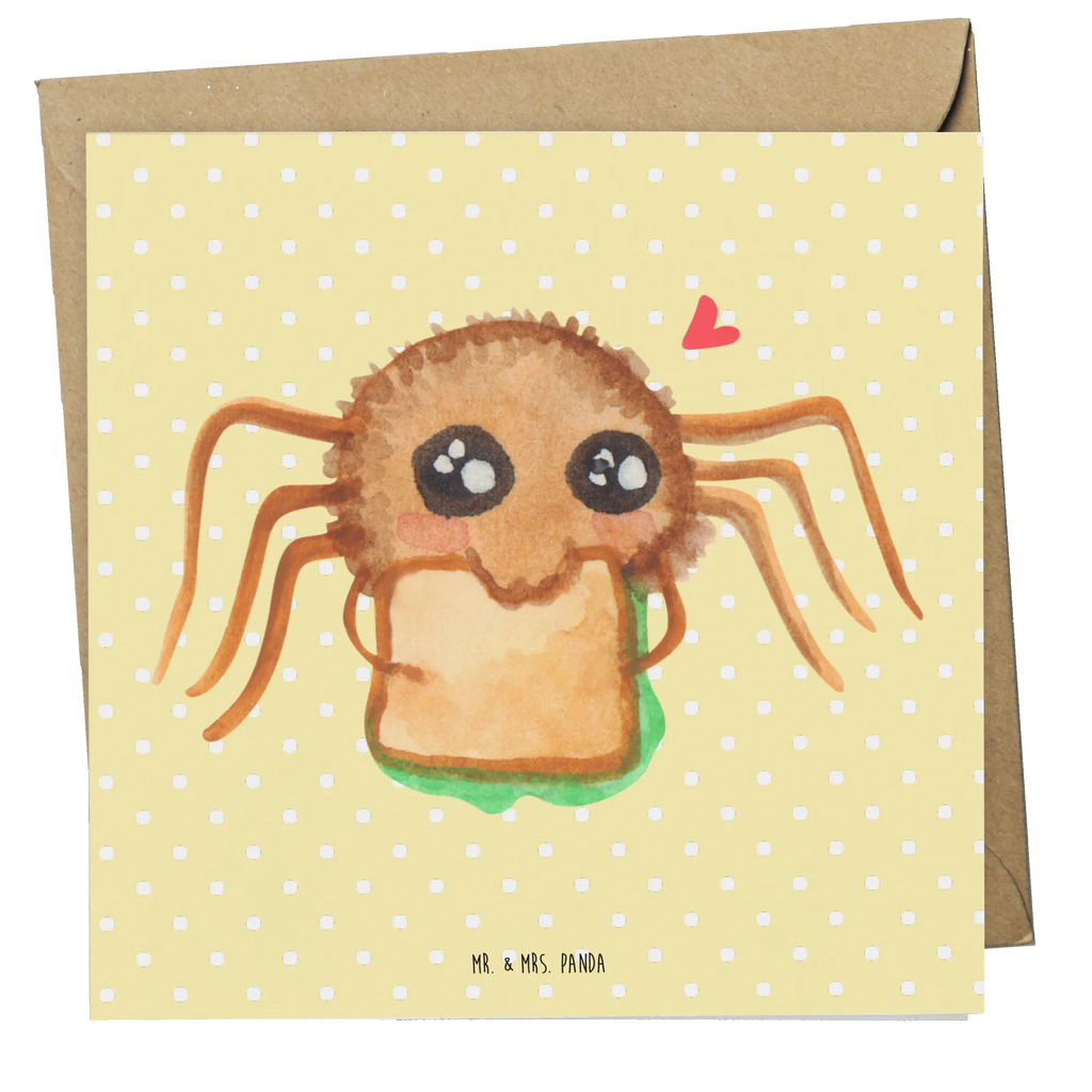 Deluxe Karte Spinne Agathe Sandwich Karte, Geburtstagskarte, Hochwertige Grußkarte, Klappkarte, Grußkarte, Hochzeitskarte, Glückwunschkarte, Einladungskarte, Hochwertige Klappkarte, Spinne Agathe, Spinne, Agathe, Videos, Merchandise, Mut, Verfressen, Glück, Lebensfreude, Alles wird gut, Hungrig, Hunger