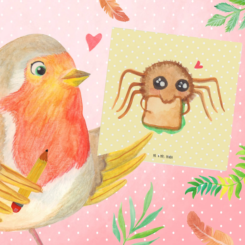 Deluxe Karte Spinne Agathe Sandwich Karte, Geburtstagskarte, Hochwertige Grußkarte, Klappkarte, Grußkarte, Hochzeitskarte, Glückwunschkarte, Einladungskarte, Hochwertige Klappkarte, Spinne Agathe, Spinne, Agathe, Videos, Merchandise, Mut, Verfressen, Glück, Lebensfreude, Alles wird gut, Hungrig, Hunger