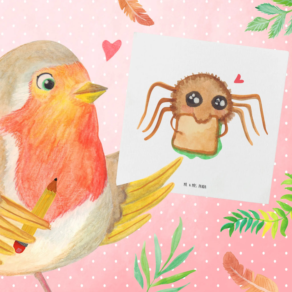 Deluxe Karte Spinne Agathe Sandwich Karte, Geburtstagskarte, Hochwertige Grußkarte, Klappkarte, Grußkarte, Hochzeitskarte, Glückwunschkarte, Einladungskarte, Hochwertige Klappkarte, Spinne Agathe, Spinne, Agathe, Videos, Merchandise, Mut, Verfressen, Glück, Lebensfreude, Alles wird gut, Hungrig, Hunger