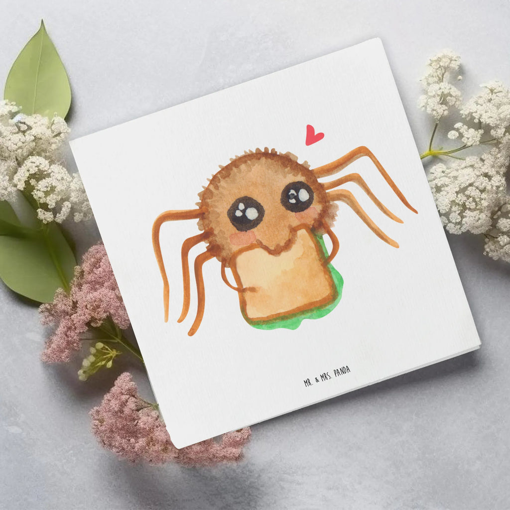 Deluxe Karte Spinne Agathe Sandwich Karte, Geburtstagskarte, Hochwertige Grußkarte, Klappkarte, Grußkarte, Hochzeitskarte, Glückwunschkarte, Einladungskarte, Hochwertige Klappkarte, Spinne Agathe, Spinne, Agathe, Videos, Merchandise, Mut, Verfressen, Glück, Lebensfreude, Alles wird gut, Hungrig, Hunger