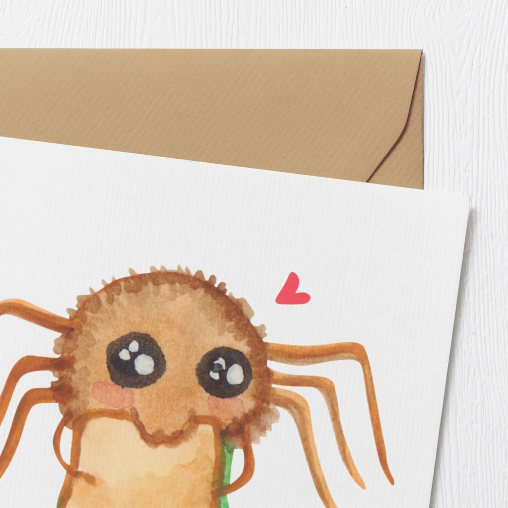 Deluxe Karte Spinne Agathe Sandwich Karte, Geburtstagskarte, Hochwertige Grußkarte, Klappkarte, Grußkarte, Hochzeitskarte, Glückwunschkarte, Einladungskarte, Hochwertige Klappkarte, Spinne Agathe, Spinne, Agathe, Videos, Merchandise, Mut, Verfressen, Glück, Lebensfreude, Alles wird gut, Hungrig, Hunger