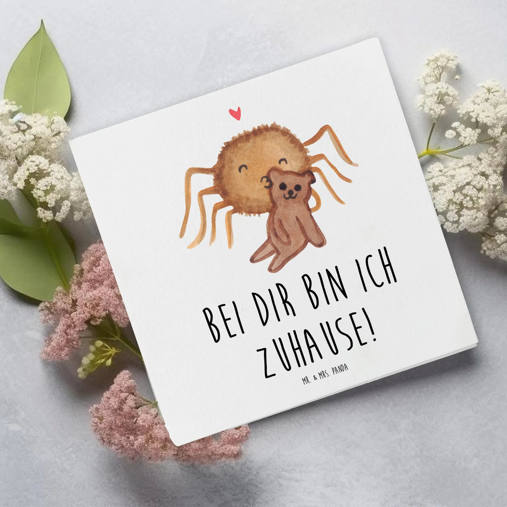 Deluxe Karte Spinne Agathe Teddy Grußkarte, Hochzeitskarte, Einladungskarte, Glückwunschkarte, Klappkarte, Hochwertige Klappkarte, Geburtstagskarte, Karte, Hochwertige Grußkarte, Spinne Agathe, Spinne, Agathe, Videos, Merchandise, Liebesbeweis, Verliebt, Liebesgeschenk, Dankeschön, Teddy, Freundschaft, Treue, Miteinander
