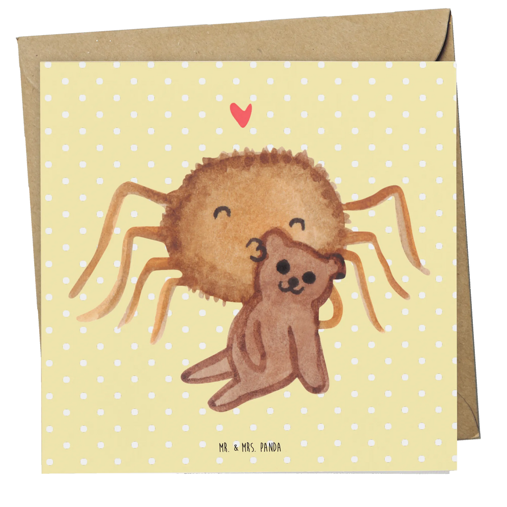 Deluxe Karte Spinne Agathe Teddy Grußkarte, Hochzeitskarte, Einladungskarte, Glückwunschkarte, Klappkarte, Hochwertige Klappkarte, Geburtstagskarte, Karte, Hochwertige Grußkarte, Spinne Agathe, Spinne, Agathe, Videos, Merchandise, Liebesbeweis, Verliebt, Liebesgeschenk, Dankeschön, Teddy, Freundschaft, Treue, Miteinander