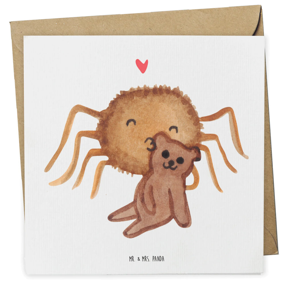 Deluxe Karte Spinne Agathe Teddy Grußkarte, Hochzeitskarte, Einladungskarte, Glückwunschkarte, Klappkarte, Hochwertige Klappkarte, Geburtstagskarte, Karte, Hochwertige Grußkarte, Spinne Agathe, Spinne, Agathe, Videos, Merchandise, Liebesbeweis, Verliebt, Liebesgeschenk, Dankeschön, Teddy, Freundschaft, Treue, Miteinander