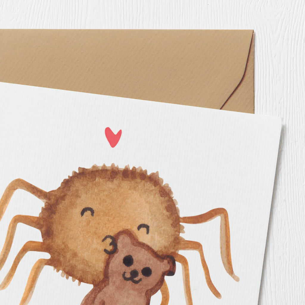 Deluxe Karte Spinne Agathe Teddy Grußkarte, Hochzeitskarte, Einladungskarte, Glückwunschkarte, Klappkarte, Hochwertige Klappkarte, Geburtstagskarte, Karte, Hochwertige Grußkarte, Spinne Agathe, Spinne, Agathe, Videos, Merchandise, Liebesbeweis, Verliebt, Liebesgeschenk, Dankeschön, Teddy, Freundschaft, Treue, Miteinander