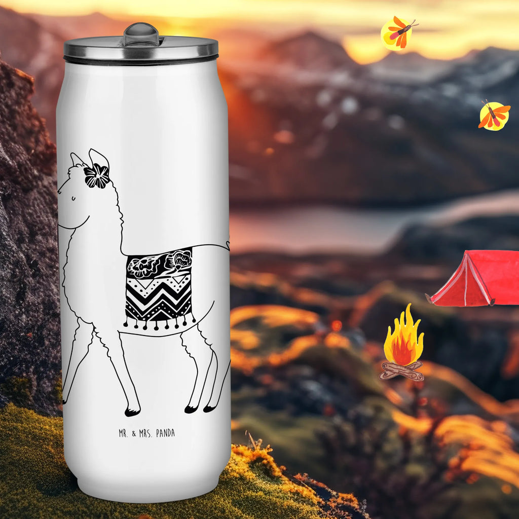 Drink Cans Water Bottle alpaca Proud alpaca, llama, pako, camel, Peru, animal, favourite animal