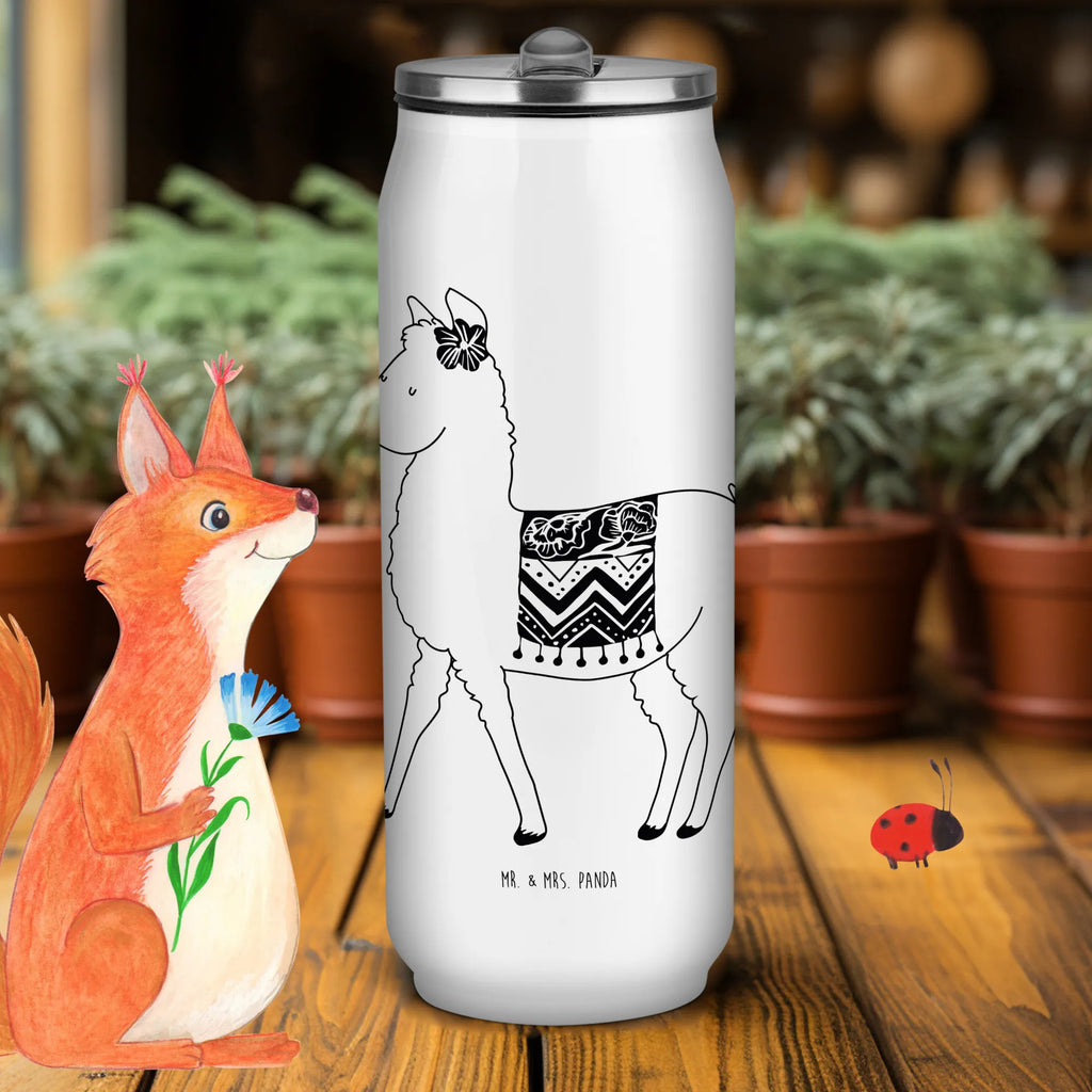 Drink Cans Water Bottle alpaca Proud alpaca, llama, pako, camel, Peru, animal, favourite animal