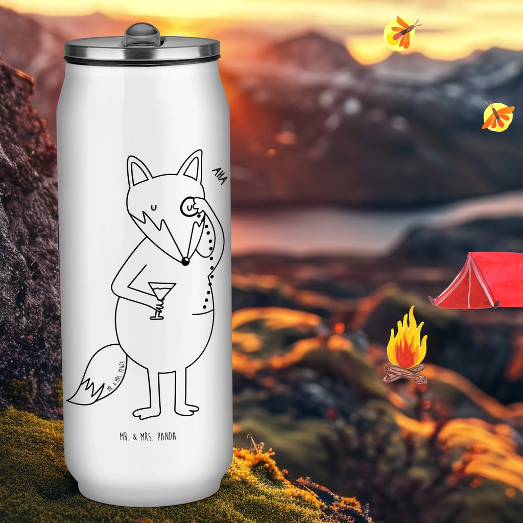 Drink Cans Water Bottle Fox lord fox, foxes, forest wildlife, clever as a fox, animal lover, problem solving, motivation saying, words of consolation, saying funny, lovesickness gift