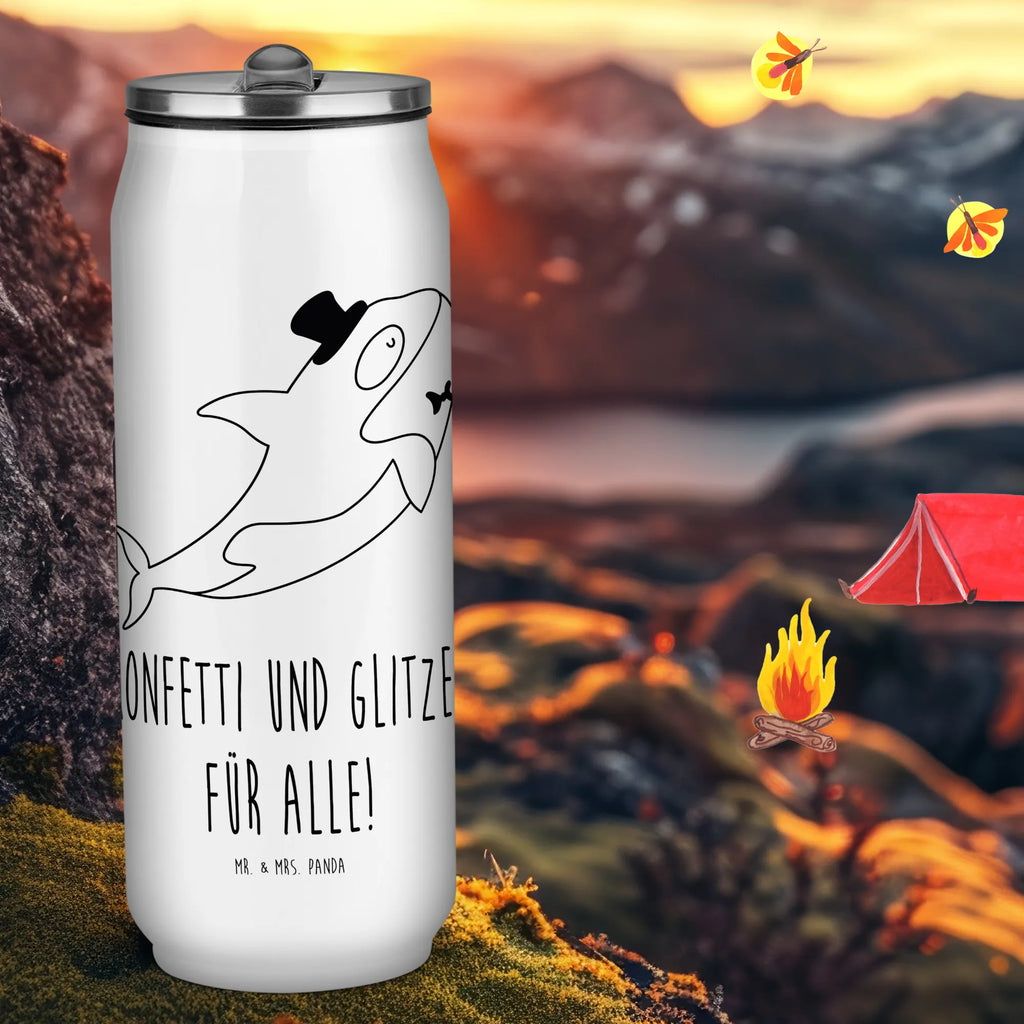 Puszki napojowe Butelka do picia Orka cylinder Zwierzeta morskie, Morze, Wakacje