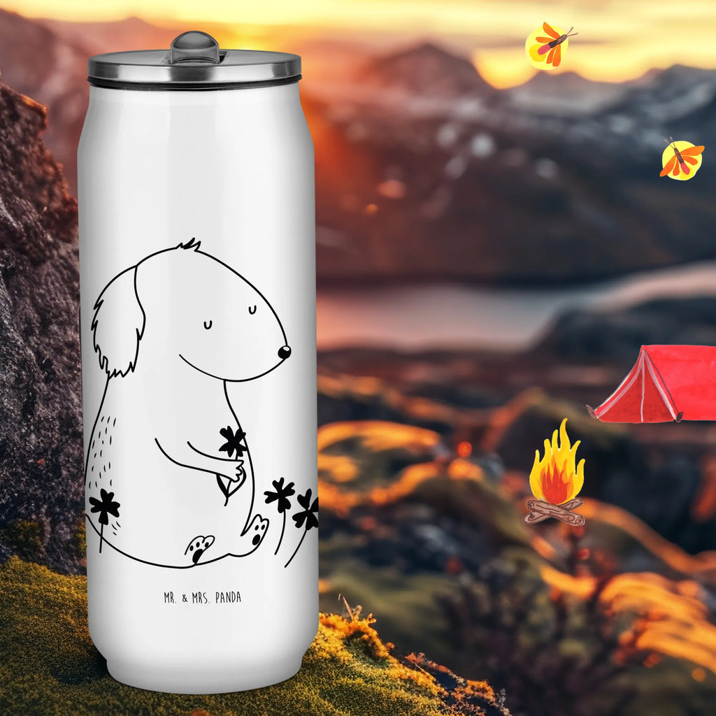 Puszki napojowe Butelka do picia pies koniczyna Pies, motyw psa, zwierzę domowe, rasa psa, miłośnik zwierząt, właściciel psa, powiedzenia