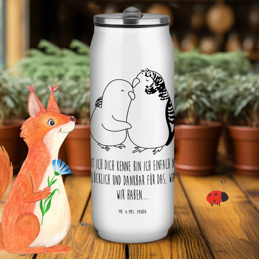 Drink Cans Water Bottle Parakeets in love Getränkedose Mit Screw-Cap, Wiederverwendbare Trinkflasche, Outdoorflasche, Getränkedose 500 ml, Sportflasche, Trinkflasche Mit Strohhalm, Trinkflasche Für Schule, Design Trinkflasche, Aluminiumdose, Slim-Dose, Spülmaschinenfeste Trinkflasche, Einwegdose, Thermoflasche, Aluminium Trinkflasche, Auslaufsichere Trinkflasche, Wasserflasche, BPA-freie Trinkflasche, Getränke-Canister, Mini-Dose, Edelstahl Trinkflasche, Cola-Dose, Mehrwegdose, Trinkflasche Für Sport, Energy-Drink-Dose, Trinkflasche Für Kinder, Fahrradflasche, Trinkflasche, Kunststoff Trinkflasche, Getränkedose, Bierdose, Trinkflasche Für Büro, Glas Trinkflasche, Isolierflasche, Nachhaltige Trinkflasche, Trinkflasche Für Reisen, Getränkedose 330 ml, Softdrinkdose, Trinkflasche Mit Deckel, Fitnessflasche, Dose Für Getränke, Umweltfreundliche Trinkflasche, Getränkedosen, Liebe, Partner, Freund, Freundin, Ehemann, Ehefrau, Heiraten, Verlobung, Heiratsantrag, Liebesgeschenk, Jahrestag, Hocheitstag, Nähe, Wellensittich, Vögel, Kuscheln, Vertrauen