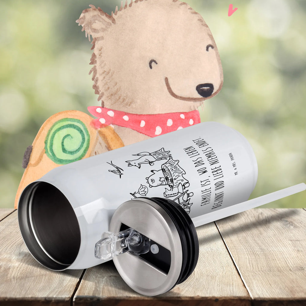 Puszki napojowe Butelka do picia zwierzęta leśne piknik Motywy zwierzęce, dobra energia, zabawne powiedzonka, zwierzęta