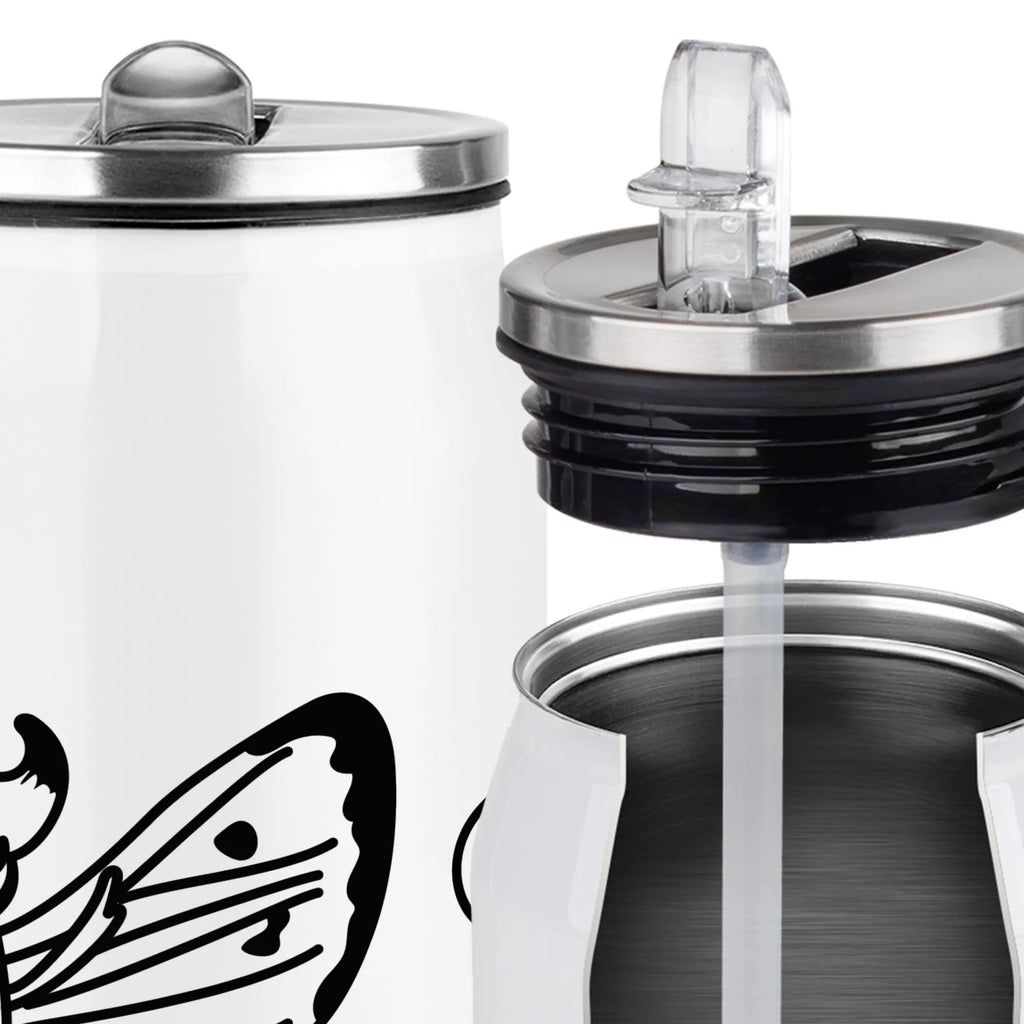 Puszki napojowe Butelka do picia gąsienica motyl Motywy zwierzęce, dobra energia, zabawne powiedzonka, zwierzęta