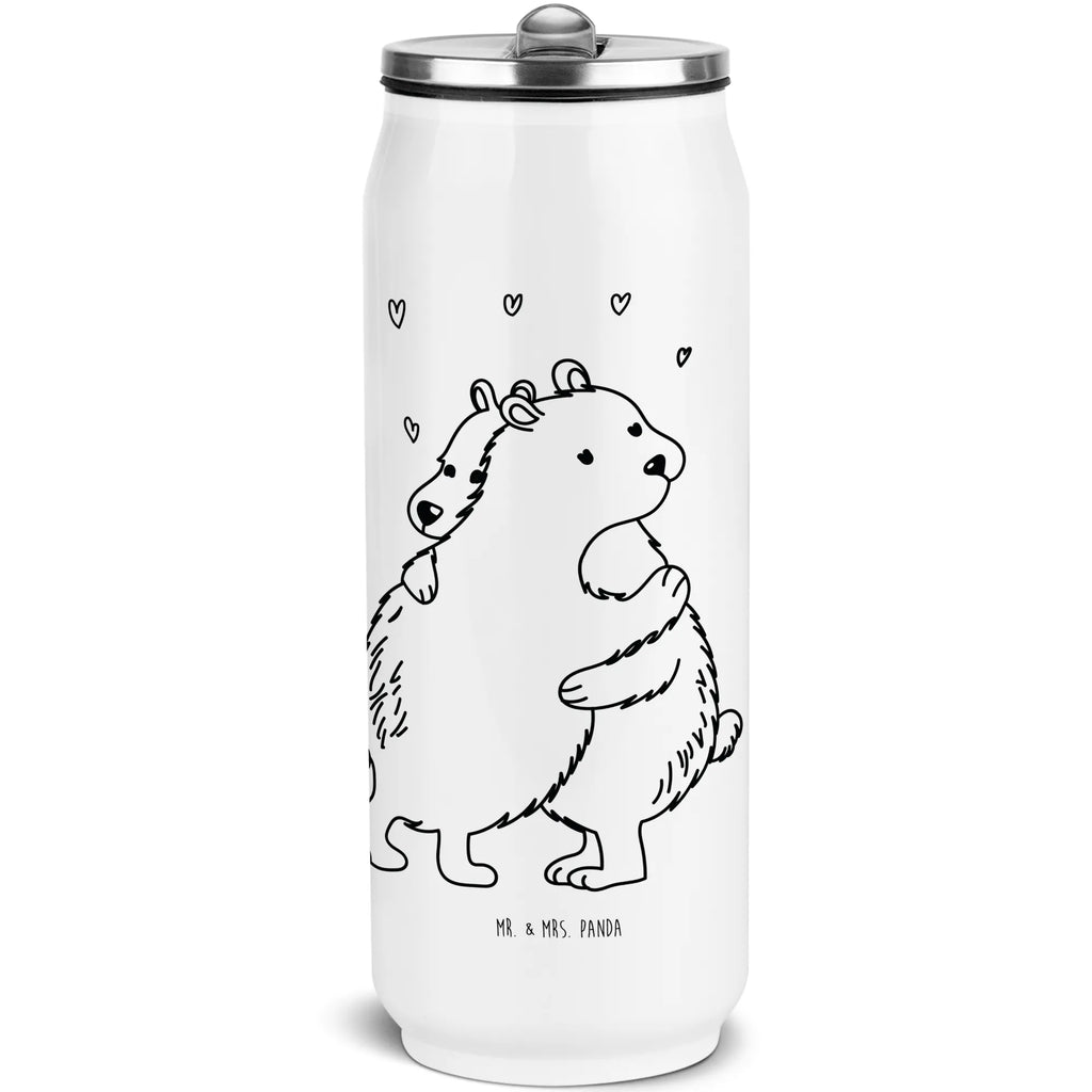 Puszki napojowe Butelka do picia Niedźwiedź polarny obejmować Motywy zwierzęce, dobra energia, zabawne powiedzonka, zwierzęta