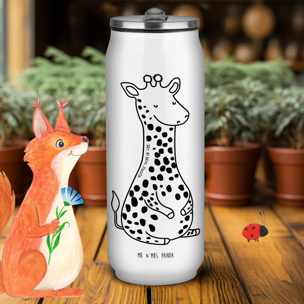 Drink Cans Water Bottle giraffe Satisfied Africa, Happiness, Adventure, Giraffe