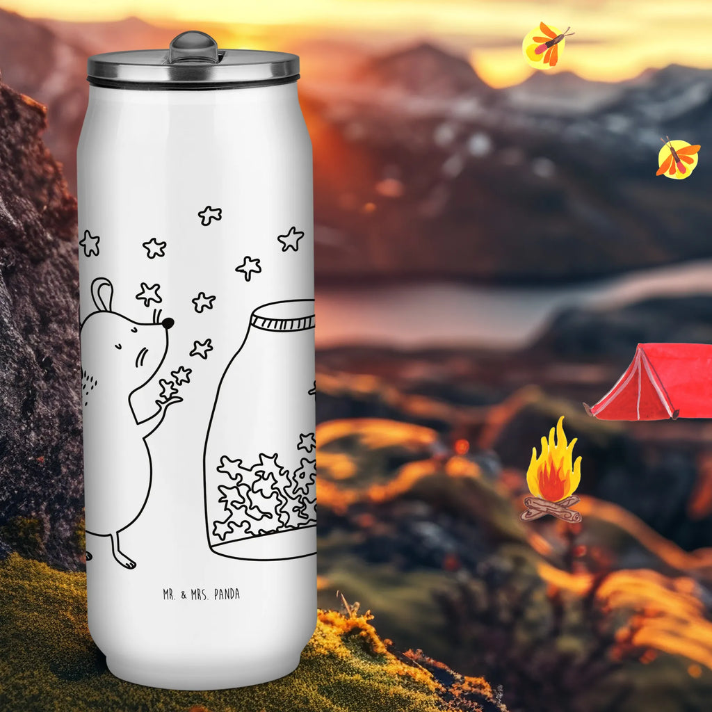 Puszki napojowe Butelka do picia mysz Gwiazdy Motywy zwierzęce, dobra energia, zabawne powiedzonka, zwierzęta