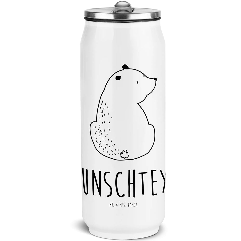 Personalized Beverage Cans Drinking Bottle bear shoulder look bear, teddy, teddy bear, cuddly toy, motivation, world view, wisdom, bear love, self-esteem, bears