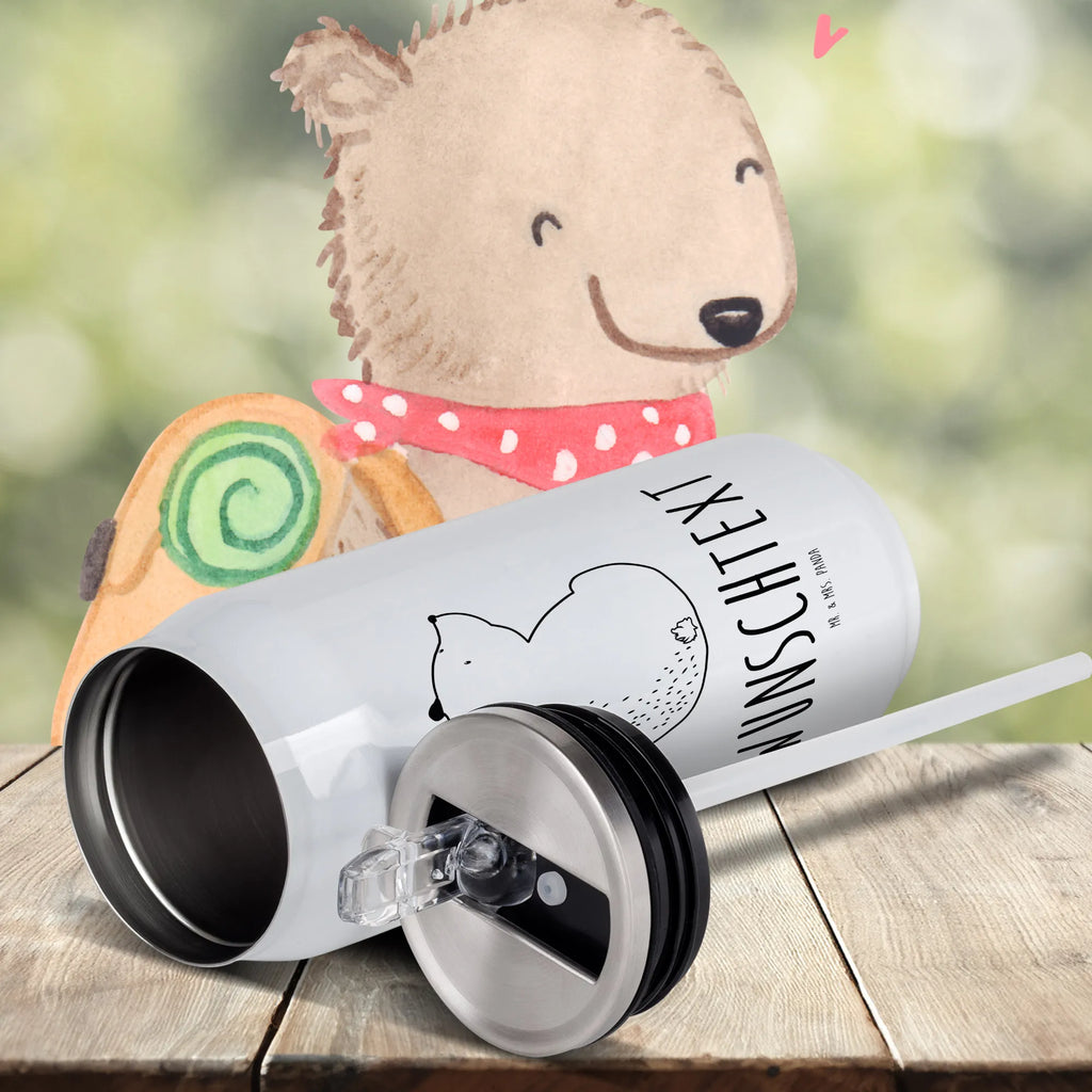 Personalized Beverage Cans Drinking Bottle bear shoulder look bear, teddy, teddy bear, cuddly toy, motivation, world view, wisdom, bear love, self-esteem, bears