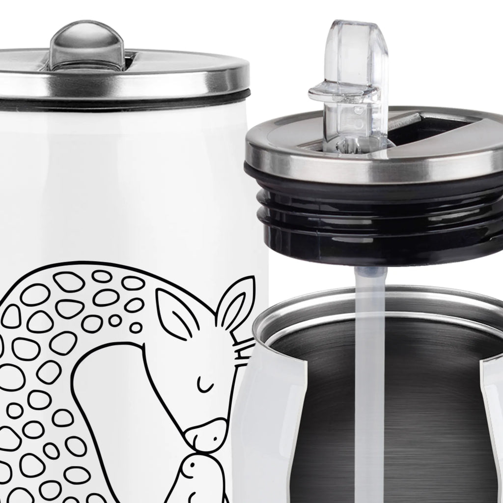 Personalized Beverage Cans Drinking Bottle giraffe child Africa, child, daughter, son, favourite person, mum, giraffe, mother