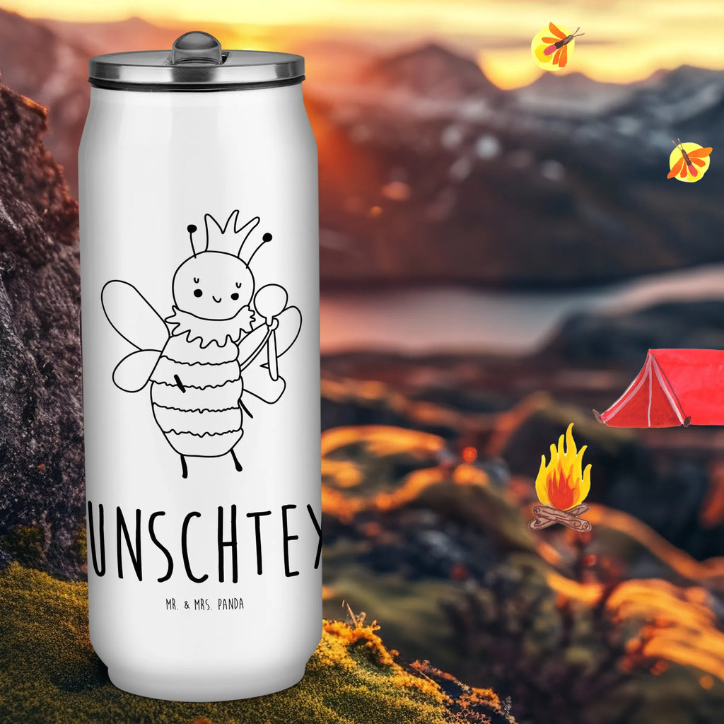 Personalized Beverage Cans Drinking Bottle bee king Bee, wasp, bumblebee