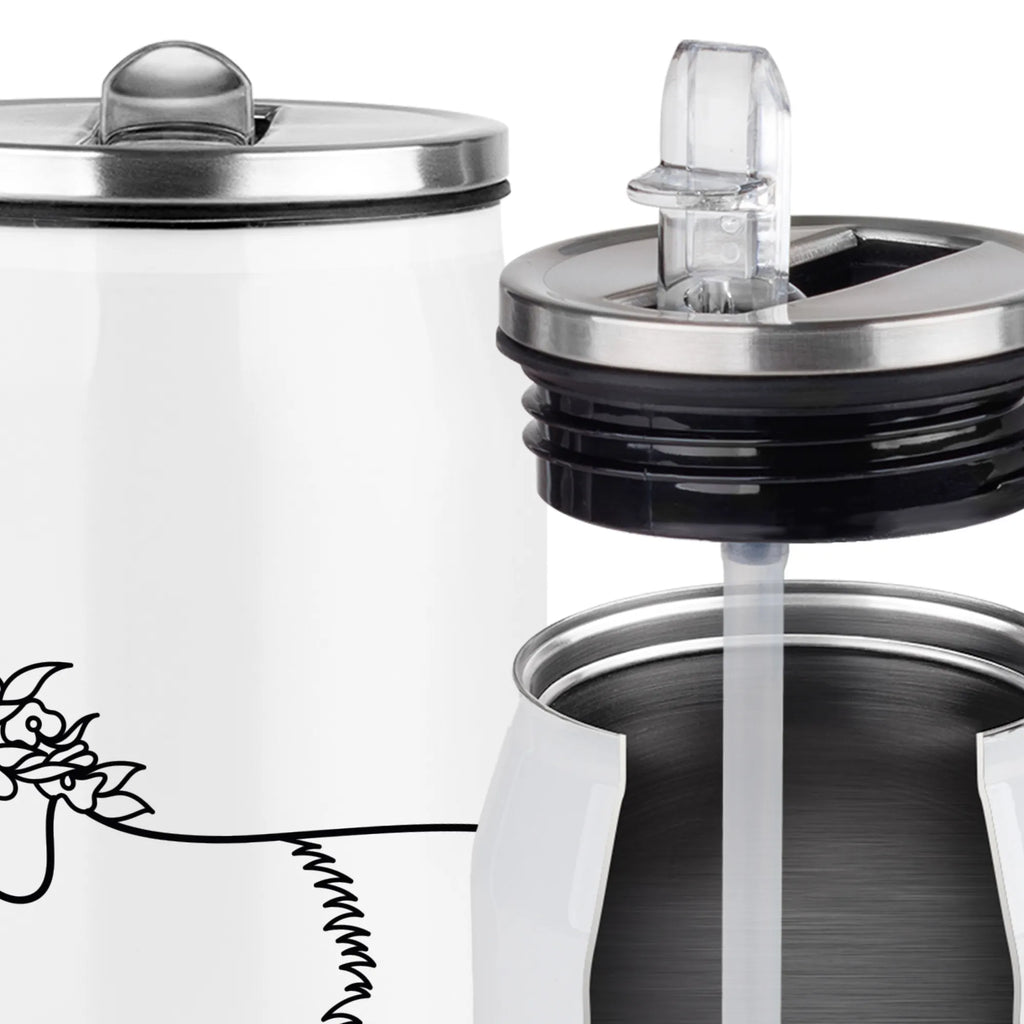 Personalized Beverage Cans Drinking Bottle Guinea pig wisdom small animals, cute, funny, cute animal motives, hand drawn, small world, funny sayings, good mood, happy, gifts, gift ideas, special gifts, animal lover, card, meerie, reality, wonder, Meeries, wonderland, saying, flower child, wisdom, guinea pig, motivation