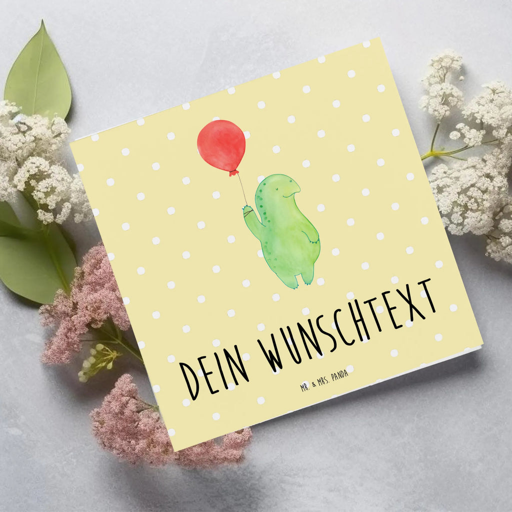 Personalized Deluxe Card tortoise balloon Personalisierte Geburtstagskarte, Personalisiertere Klappkarte, Personalisierte Karte, Grußkarte selber drucken, Personalisierte Glückwunschkarte, Personalisierte Hochzeitskarte, Grußkarten personalisiert, Grußkarte selbst gestalten, Personalisierte Einladungskarte, Personalisierte Grußkarte, Grußkarte als Geldgeschenk, Grußkarte mit persönlichen Nachrichten, Grußkarte mit Namen, Schildkröte, Schildkröten, Motivationsspruch, Motivation, Mutausbruch