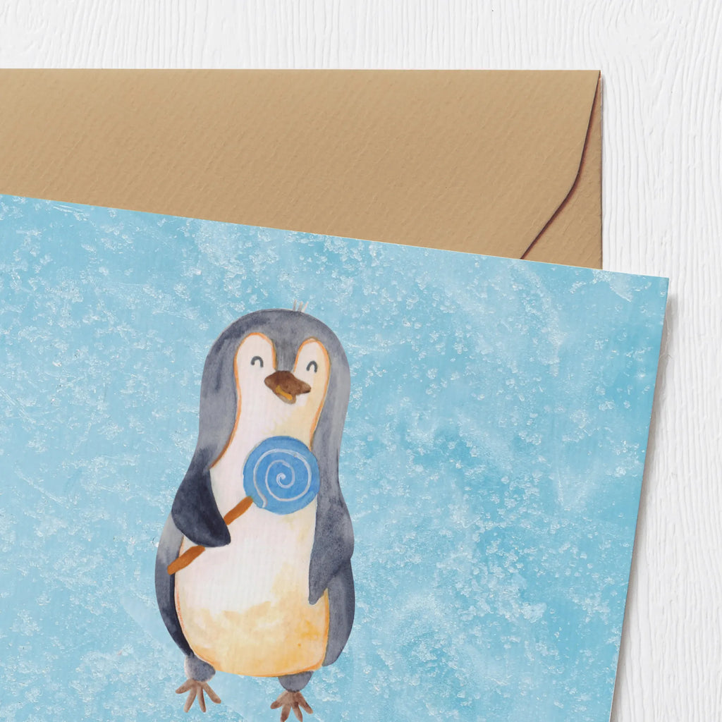 Personalized Deluxe Card Penguin lollipop Grußkarte als Geldgeschenk, Grußkarte mit Namen, Grußkarte selber drucken, Grußkarte selbst gestalten, Grußkarte mit persönlichen Nachrichten, Personalisiertere Klappkarte, Personalisierte Geburtstagskarte, Personalisierte Glückwunschkarte, Personalisierte Grußkarte, Grußkarten personalisiert, Personalisierte Karte, Personalisierte Einladungskarte, Personalisierte Hochzeitskarte, Pinguin, Blödsinn, Rebell, Spruch, Gauner, Lolli, Ganove, Rabauke, Pinguine, Süßigkeiten