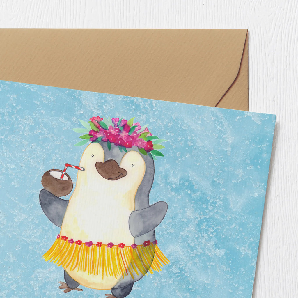 Personalisierte Deluxe Karte Pinguin Kokosnuss Personalisierte Geburtstagskarte, Personalisiertere Klappkarte, Grußkarte als Geldgeschenk, Personalisierte Hochzeitskarte, Grußkarte Selbst Gestalten, Personalisierte Einladungskarte, Grußkarte mit Namen, Personalisierte Glückwunschkarte, Grußkarten Personalisiert, Personalisierte Grußkarte, Grußkarte Selber Drucken, Grußkarte mit Persönlichen Nachrichten, Personalisierte Karte, Pinguin, Pinguine, Kokosnuss, Aloha, Hawaii, Urlaub