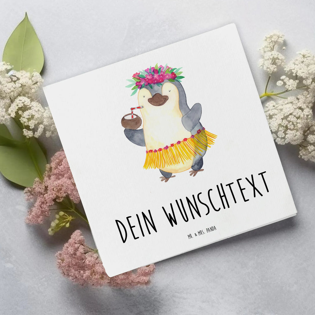 Personalisierte Deluxe Karte Pinguin Kokosnuss Personalisierte Geburtstagskarte, Personalisiertere Klappkarte, Grußkarte als Geldgeschenk, Personalisierte Hochzeitskarte, Grußkarte Selbst Gestalten, Personalisierte Einladungskarte, Grußkarte mit Namen, Personalisierte Glückwunschkarte, Grußkarten Personalisiert, Personalisierte Grußkarte, Grußkarte Selber Drucken, Grußkarte mit Persönlichen Nachrichten, Personalisierte Karte, Pinguin, Pinguine, Kokosnuss, Aloha, Hawaii, Urlaub