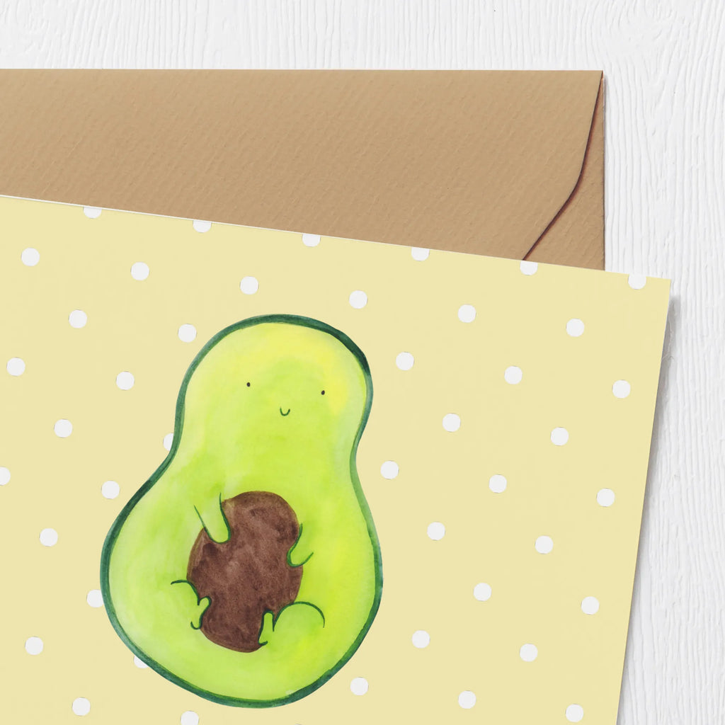 Personalisierte Deluxe Karte Avocado Kern Personalisierte Geburtstagskarte, Personalisierte Grußkarte, Personalisierte Hochzeitskarte, Grußkarte selber drucken, Grußkarte selbst gestalten, Personalisiertere Klappkarte, Personalisierte Karte, Personalisierte Glückwunschkarte, Personalisierte Einladungskarte, Grußkarten personalisiert, Grußkarte mit Namen, Grußkarte als Geldgeschenk, Grußkarte mit persönlichen Nachrichten, Avocado, Veggie, Vegan, Gesund, Kern, Avokado, Avocadokern, Spruch Leben, Pflanze