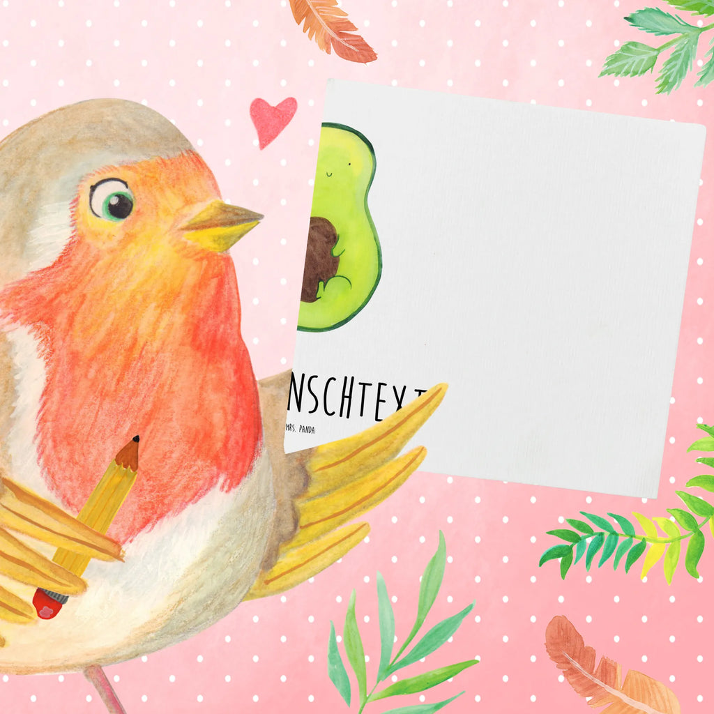 Personalisierte Deluxe Karte Avocado Kern Personalisierte Geburtstagskarte, Personalisierte Grußkarte, Personalisierte Hochzeitskarte, Grußkarte selber drucken, Grußkarte selbst gestalten, Personalisiertere Klappkarte, Personalisierte Karte, Personalisierte Glückwunschkarte, Personalisierte Einladungskarte, Grußkarten personalisiert, Grußkarte mit Namen, Grußkarte als Geldgeschenk, Grußkarte mit persönlichen Nachrichten, Avocado, Veggie, Vegan, Gesund, Kern, Avokado, Avocadokern, Spruch Leben, Pflanze