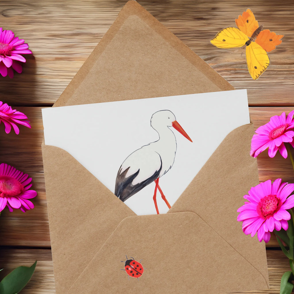 Personalized Deluxe Card Stork Personalisierte Glückwunschkarte, Grußkarte mit persönlichen Nachrichten, Personalisierte Einladungskarte, Grußkarte mit Namen, Grußkarte selbst gestalten, Personalisiertere Klappkarte, Personalisierte Geburtstagskarte, Grußkarte selber drucken, Grußkarten personalisiert, Personalisierte Karte, Personalisierte Hochzeitskarte, Personalisierte Grußkarte, Grußkarte als Geldgeschenk, Tiermotive, Gute Laune, lustige Sprüche, Tiere, Störche, Schwangerschaft, Mütter, Mutter werden, Mutter, Babybauch, Baby, Geburt, Storch, Schwanger