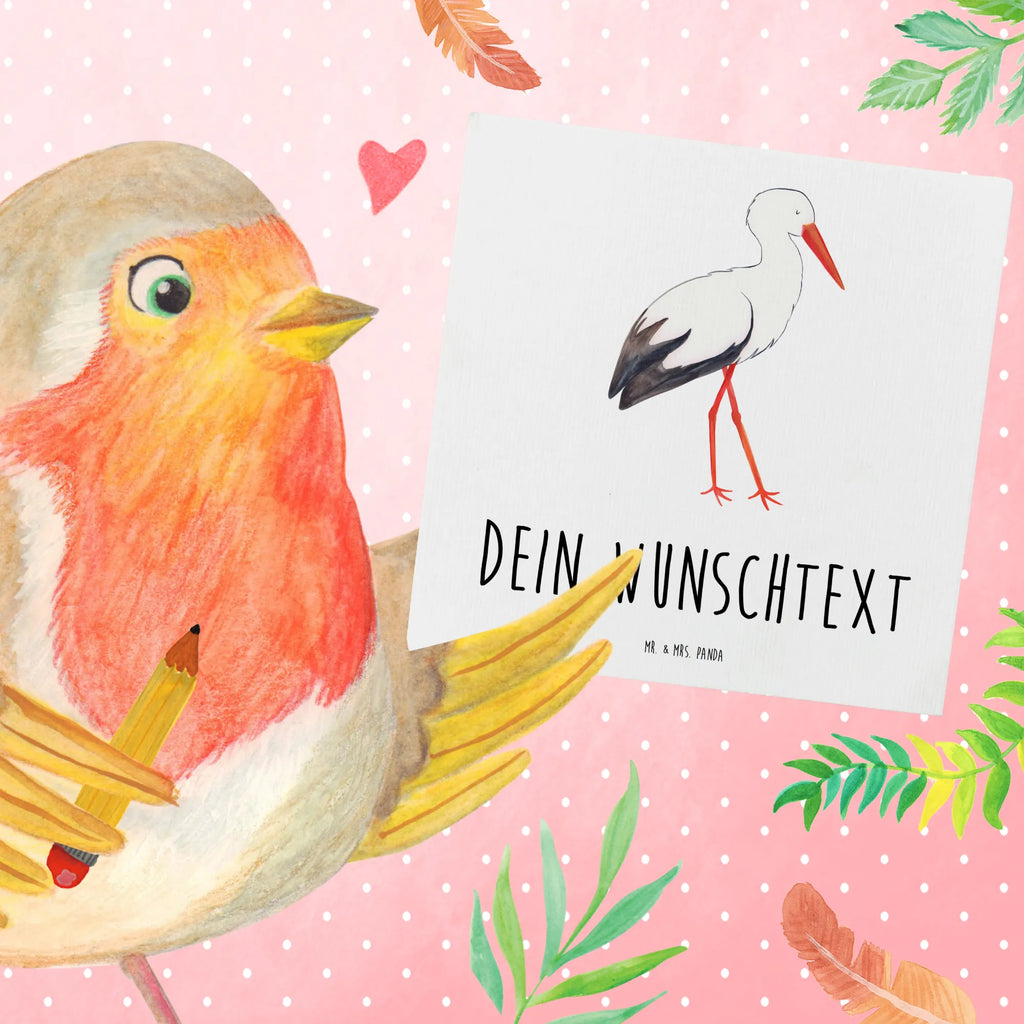 Personalized Deluxe Card Stork Personalisierte Glückwunschkarte, Grußkarte mit persönlichen Nachrichten, Personalisierte Einladungskarte, Grußkarte mit Namen, Grußkarte selbst gestalten, Personalisiertere Klappkarte, Personalisierte Geburtstagskarte, Grußkarte selber drucken, Grußkarten personalisiert, Personalisierte Karte, Personalisierte Hochzeitskarte, Personalisierte Grußkarte, Grußkarte als Geldgeschenk, Tiermotive, Gute Laune, lustige Sprüche, Tiere, Störche, Schwangerschaft, Mütter, Mutter werden, Mutter, Babybauch, Baby, Geburt, Storch, Schwanger