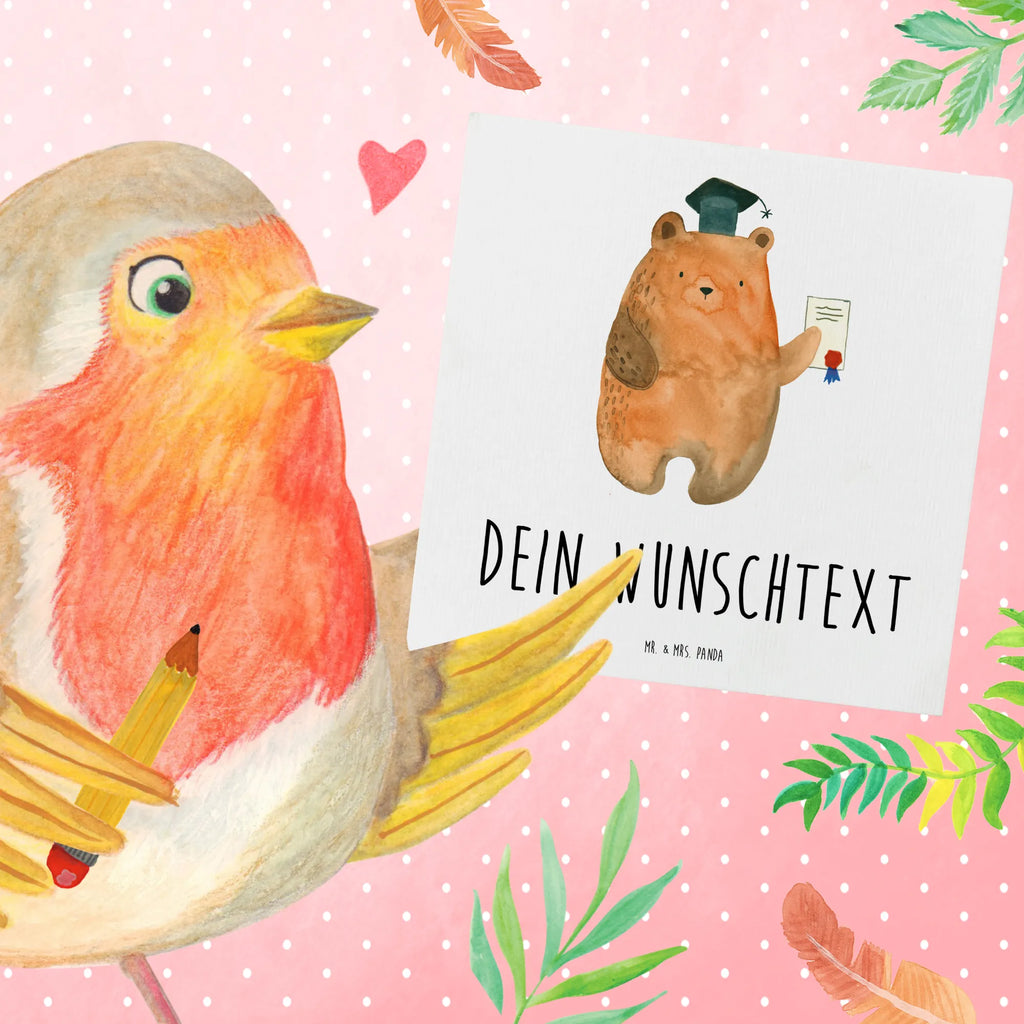 Personalized Deluxe Card bear Test Grußkarten personalisiert, Personalisiertere Klappkarte, Grußkarte mit persönlichen Nachrichten, Personalisierte Geburtstagskarte, Personalisierte Einladungskarte, Grußkarte mit Namen, Personalisierte Karte, Personalisierte Hochzeitskarte, Grußkarte als Geldgeschenk, Grußkarte selbst gestalten, Personalisierte Grußkarte, Personalisierte Glückwunschkarte, Grußkarte selber drucken, Bär, Teddy, Teddybär, Zeugnis, Abschlusszeugnis, Prüfung bestanden, Abitur, Prüfungen, Abschluss