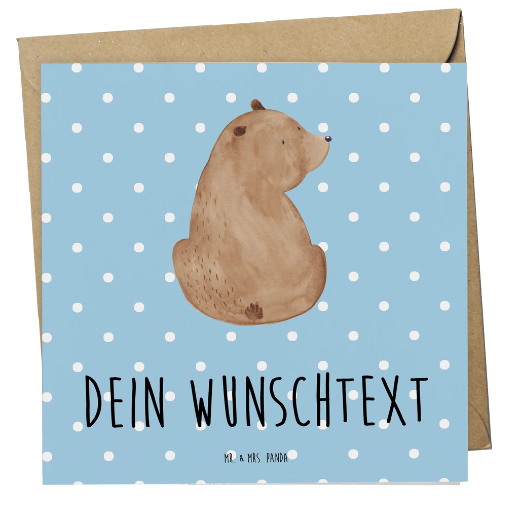 Personalized Deluxe Card bear shoulder look Grußkarte selber drucken, Grußkarte selbst gestalten, Personalisierte Hochzeitskarte, Personalisierte Grußkarte, Grußkarte mit persönlichen Nachrichten, Personalisierte Geburtstagskarte, Grußkarte als Geldgeschenk, Personalisierte Karte, Grußkarte mit Namen, Personalisierte Glückwunschkarte, Personalisierte Einladungskarte, Grußkarten personalisiert, Personalisiertere Klappkarte, Bär, Teddy, Teddybär, Motivation, Weisheit, Weltansicht, Bären, Selbstachtung, Bärenliebe