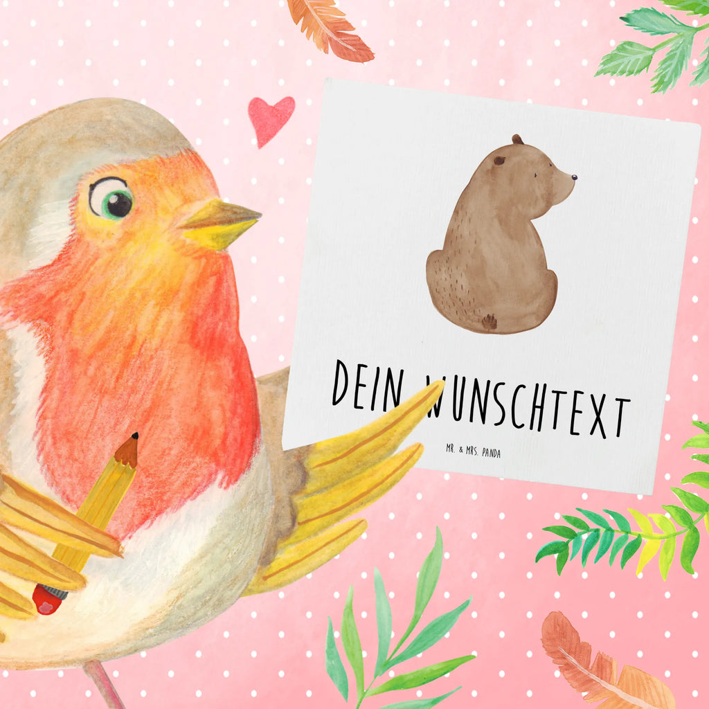 Personalized Deluxe Card bear shoulder look Grußkarte selber drucken, Grußkarte selbst gestalten, Personalisierte Hochzeitskarte, Personalisierte Grußkarte, Grußkarte mit persönlichen Nachrichten, Personalisierte Geburtstagskarte, Grußkarte als Geldgeschenk, Personalisierte Karte, Grußkarte mit Namen, Personalisierte Glückwunschkarte, Personalisierte Einladungskarte, Grußkarten personalisiert, Personalisiertere Klappkarte, Bär, Teddy, Teddybär, Motivation, Weisheit, Weltansicht, Bären, Selbstachtung, Bärenliebe