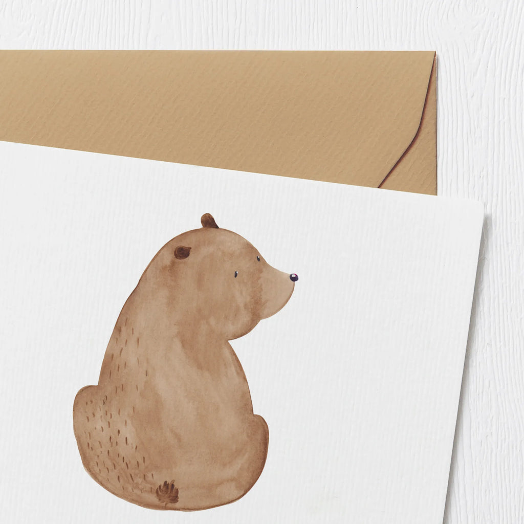 Personalized Deluxe Card bear shoulder look Grußkarte selber drucken, Grußkarte selbst gestalten, Personalisierte Hochzeitskarte, Personalisierte Grußkarte, Grußkarte mit persönlichen Nachrichten, Personalisierte Geburtstagskarte, Grußkarte als Geldgeschenk, Personalisierte Karte, Grußkarte mit Namen, Personalisierte Glückwunschkarte, Personalisierte Einladungskarte, Grußkarten personalisiert, Personalisiertere Klappkarte, Bär, Teddy, Teddybär, Motivation, Weisheit, Weltansicht, Bären, Selbstachtung, Bärenliebe