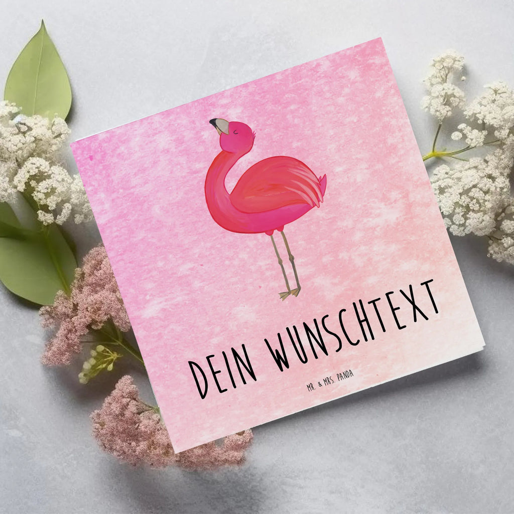 Personalized Deluxe Card flamingo Proud Grußkarte mit Namen, Personalisierte Glückwunschkarte, Grußkarte selbst gestalten, Grußkarte mit persönlichen Nachrichten, Grußkarte als Geldgeschenk, Grußkarte selber drucken, Grußkarten personalisiert, Personalisierte Geburtstagskarte, Personalisierte Hochzeitskarte, Personalisierte Karte, Personalisierte Grußkarte, Personalisiertere Klappkarte, Personalisierte Einladungskarte, Flamingo, Tochter, Freundin, beste Freundin, Mama, Selbstakzeptanz, Selbstliebe, Schwester, stolz, Freude