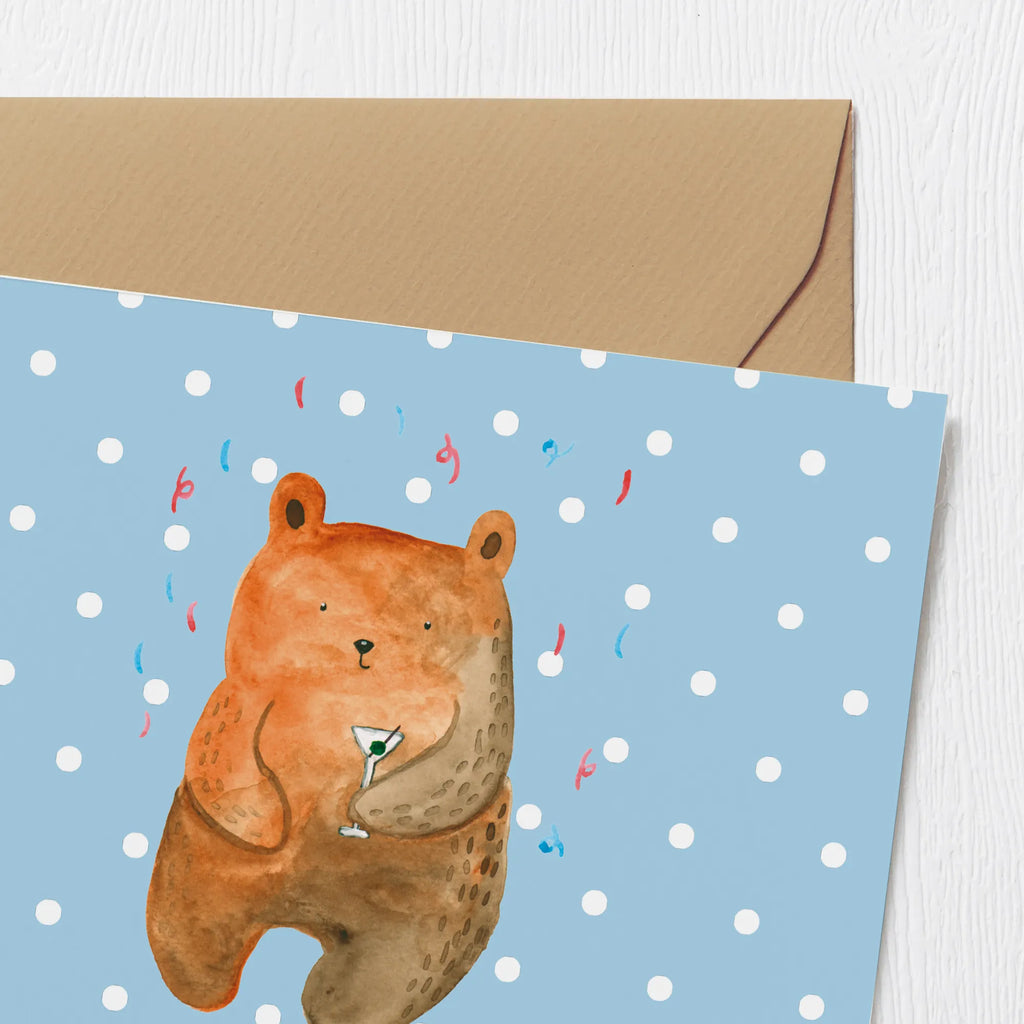 Personalized Deluxe Card bear party Grußkarte selber drucken, Personalisierte Einladungskarte, Personalisierte Hochzeitskarte, Grußkarte als Geldgeschenk, Grußkarte selbst gestalten, Personalisierte Geburtstagskarte, Grußkarte mit Namen, Personalisiertere Klappkarte, Grußkarten personalisiert, Personalisierte Grußkarte, Grußkarte mit persönlichen Nachrichten, Personalisierte Karte, Personalisierte Glückwunschkarte, Bär, Teddy, Teddybär, Party, Feiern, Gute Laune, Mitbringsel, Geburtstagsgeschenk, Geburtstag, Abfeiern, Lustig, Geschenk