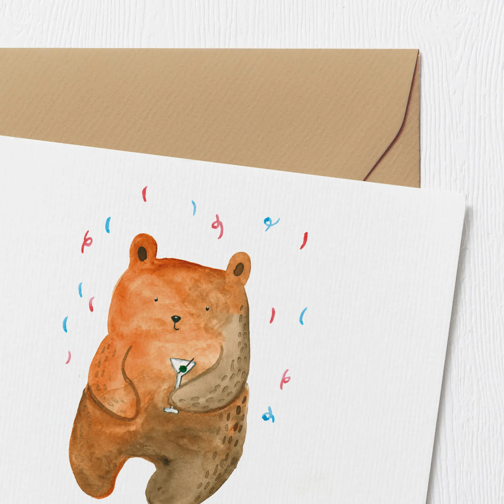Personalized Deluxe Card bear party Grußkarte selber drucken, Personalisierte Einladungskarte, Personalisierte Hochzeitskarte, Grußkarte als Geldgeschenk, Grußkarte selbst gestalten, Personalisierte Geburtstagskarte, Grußkarte mit Namen, Personalisiertere Klappkarte, Grußkarten personalisiert, Personalisierte Grußkarte, Grußkarte mit persönlichen Nachrichten, Personalisierte Karte, Personalisierte Glückwunschkarte, Bär, Teddy, Teddybär, Party, Feiern, Gute Laune, Mitbringsel, Geburtstagsgeschenk, Geburtstag, Abfeiern, Lustig, Geschenk