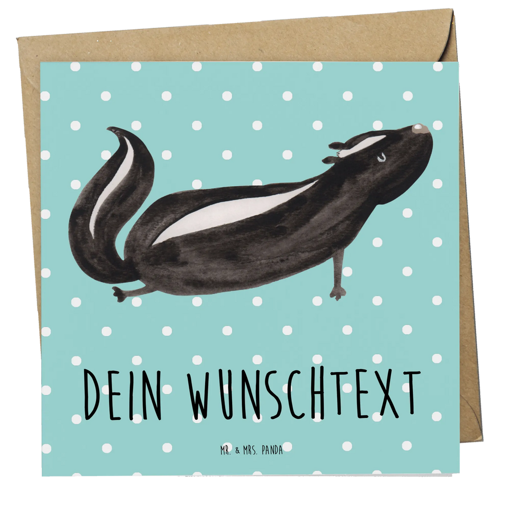 Personalized Deluxe Card skunk yoga Grußkarte selbst gestalten, Personalisierte Hochzeitskarte, Personalisierte Glückwunschkarte, Personalisierte Einladungskarte, Personalisierte Grußkarte, Grußkarte mit Namen, Grußkarte als Geldgeschenk, Grußkarten personalisiert, Personalisiertere Klappkarte, Grußkarte mit persönlichen Nachrichten, Grußkarte selber drucken, Personalisierte Karte, Personalisierte Geburtstagskarte, Stinktier, Skunk, Wildtier, Yoga, Lebe, Raubtier, Liebe, Namaste, Stinki, Lache, Stinker