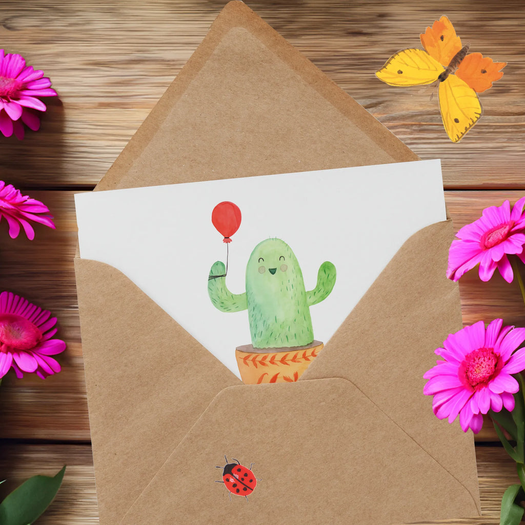 Personalisierte Deluxe Karte Kaktus Luftballon Personalisierte Glückwunschkarte, Personalisierte Grußkarte, Personalisiertere Klappkarte, Personalisierte Karte, Personalisierte Hochzeitskarte, Personalisierte Geburtstagskarte, Grußkarte als Geldgeschenk, Grußkarte selbst gestalten, Grußkarte selber drucken, Grußkarten personalisiert, Grußkarte mit persönlichen Nachrichten, Personalisierte Einladungskarte, Grußkarte mit Namen, Kaktus, Kakteen, Neustart, Freude, Büro, Ausbildung, Freundin, Büroalltag, Prüfung, Freund, Luftballon, Stress