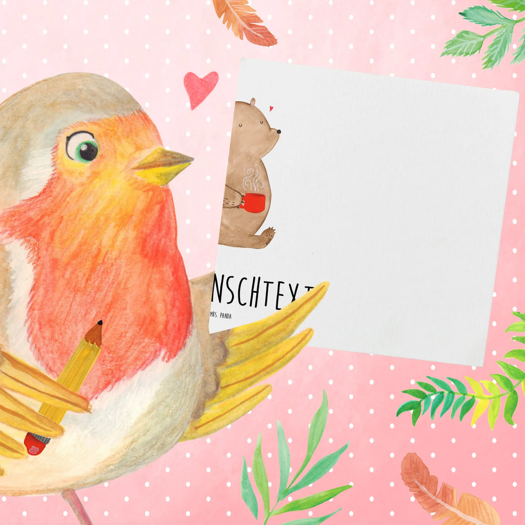 Personalized Deluxe Card bear Coffee Grußkarten personalisiert, Personalisierte Hochzeitskarte, Grußkarte mit persönlichen Nachrichten, Personalisierte Grußkarte, Personalisiertere Klappkarte, Grußkarte mit Namen, Personalisierte Geburtstagskarte, Personalisierte Glückwunschkarte, Personalisierte Karte, Grußkarte selber drucken, Personalisierte Einladungskarte, Grußkarte selbst gestalten, Grußkarte als Geldgeschenk, Bär, Teddy, Teddybär, Kaffee, Bären, Motivation, Welt erobern, guten Morgen, Coffee, Morgenroutine, Welt retten