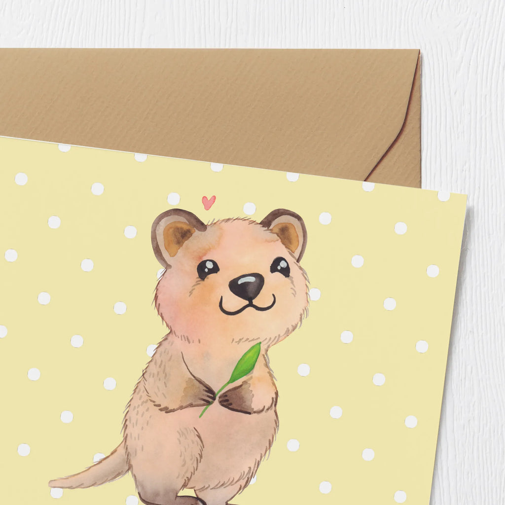 Personalized Deluxe Card Quokka Happy Grußkarte selber drucken, Personalisierte Grußkarte, Personalisierte Karte, Grußkarten personalisiert, Grußkarte mit persönlichen Nachrichten, Personalisierte Geburtstagskarte, Personalisierte Hochzeitskarte, Grußkarte selbst gestalten, Personalisiertere Klappkarte, Personalisierte Einladungskarte, Grußkarte mit Namen, Personalisierte Glückwunschkarte, Grußkarte als Geldgeschenk, Tiermotive, Gute Laune, lustige Sprüche, Tiere, Niedliches Tier, Lustiger Spruch, Quokka, Aufschieberitis, Verschieben, Dinge erledigen