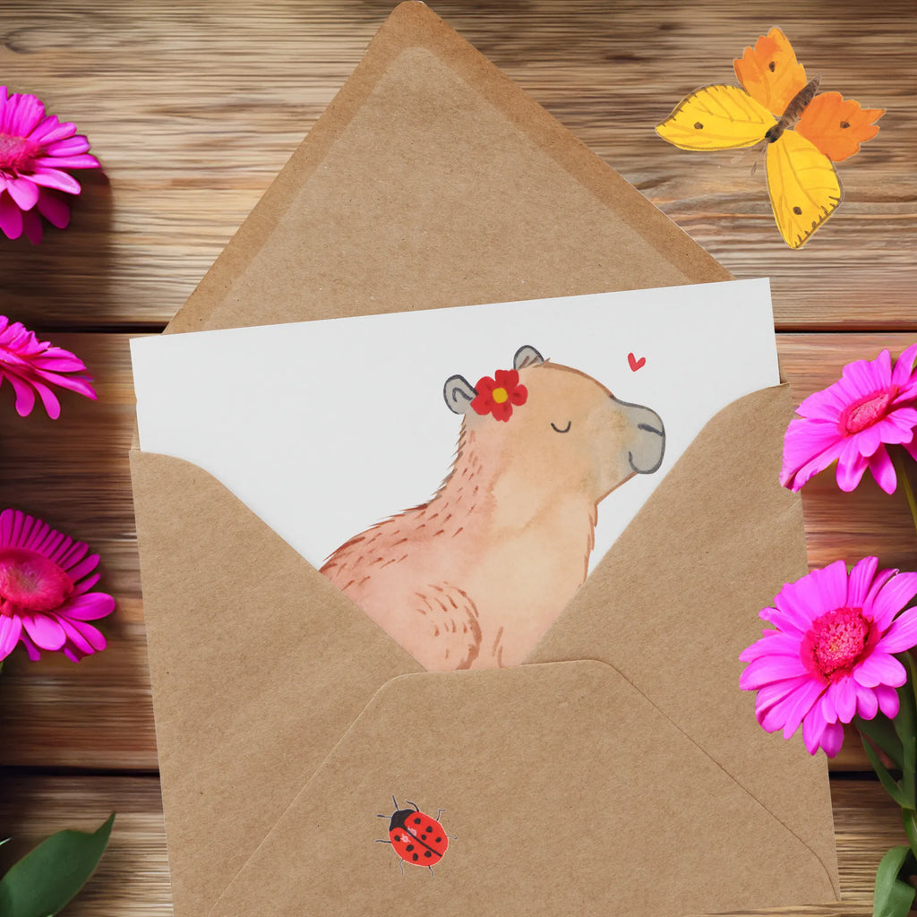 Personalized Deluxe Card Capybara flower Grußkarte selber drucken, Personalisierte Grußkarte, Personalisiertere Klappkarte, Grußkarte selbst gestalten, Personalisierte Hochzeitskarte, Grußkarten personalisiert, Grußkarte als Geldgeschenk, Grußkarte mit Namen, Personalisierte Glückwunschkarte, Grußkarte mit persönlichen Nachrichten, Personalisierte Geburtstagskarte, Personalisierte Einladungskarte, Personalisierte Karte, Tiermotive, Gute Laune, lustige Sprüche, Tiere, Capybara