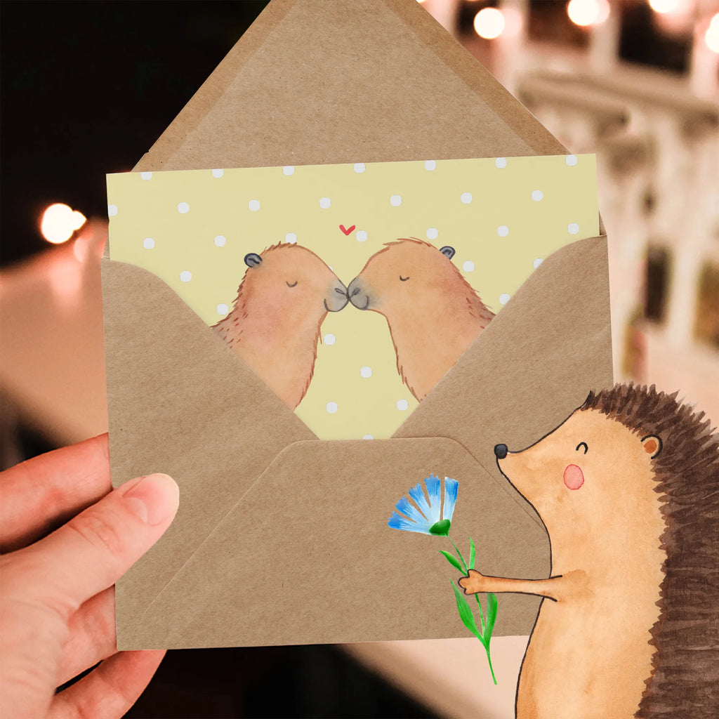 Personalized Deluxe Card Capybara love Personalisierte Karte, Personalisierte Glückwunschkarte, Grußkarten personalisiert, Grußkarte als Geldgeschenk, Grußkarte selbst gestalten, Personalisierte Geburtstagskarte, Personalisierte Hochzeitskarte, Personalisiertere Klappkarte, Personalisierte Einladungskarte, Grußkarte selber drucken, Grußkarte mit Namen, Personalisierte Grußkarte, Grußkarte mit persönlichen Nachrichten, Tiermotive, Gute Laune, lustige Sprüche, Tiere, Valentinstag, Ehejubiläum, Ich bin deins, Capybara, Beziehung, Kuschel Capybaras, Verschmolzen, Liebesspruch, Paar, Liebesbeweis, Romantisches Geschenk, Tierliebe, Herzlich, Handgezeichnet, verliebt, Jahrestag, Partnertiere, Geschenkidee, Liebe, Du bist meins