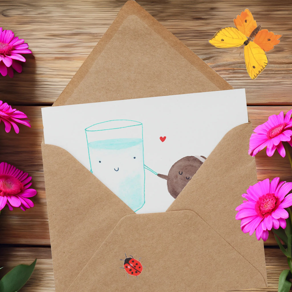 Personalisierte Deluxe Karte Milch Keks Personalisierte Einladungskarte, Personalisierte Karte, Grußkarte als Geldgeschenk, Grußkarte mit persönlichen Nachrichten, Grußkarten personalisiert, Grußkarte selbst gestalten, Grußkarte mit Namen, Personalisierte Glückwunschkarte, Personalisierte Geburtstagskarte, Grußkarte selber drucken, Personalisierte Hochzeitskarte, Personalisiertere Klappkarte, Personalisierte Grußkarte, Tiermotive, Gute Laune, lustige Sprüche, Tiere, Motiv süß, perfektes Paar, romantisch, Einladung Frühstück, Milch, Kekse, Kaffee, Keks, Cookie, Milk