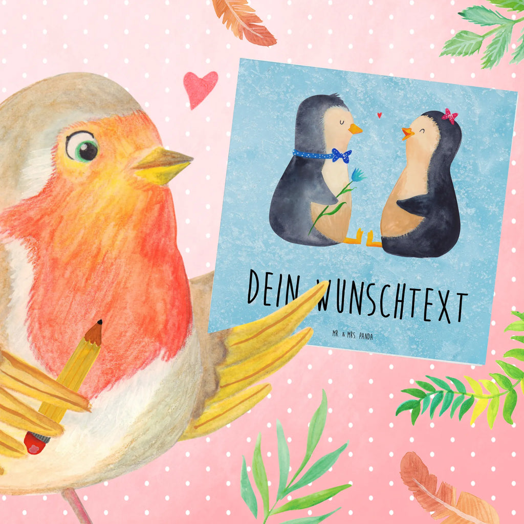 Personalisierte Deluxe Karte Pinguin Pärchen Personalisierte Hochzeitskarte, Grußkarte mit Namen, Grußkarte selbst gestalten, Grußkarte als Geldgeschenk, Grußkarte selber drucken, Personalisierte Geburtstagskarte, Personalisiertere Klappkarte, Personalisierte Glückwunschkarte, Personalisierte Karte, Personalisierte Grußkarte, Personalisierte Einladungskarte, Grußkarten personalisiert, Grußkarte mit persönlichen Nachrichten, Pinguin, Hochzeit, Liebe, Traumpaar, Verlobung, Jahrestag, Hochzeitstag, große Liebe, Liebespaar, Liebesbeweis, Pinguine, Liebesgeschenk, Hochzeitsgeschenk