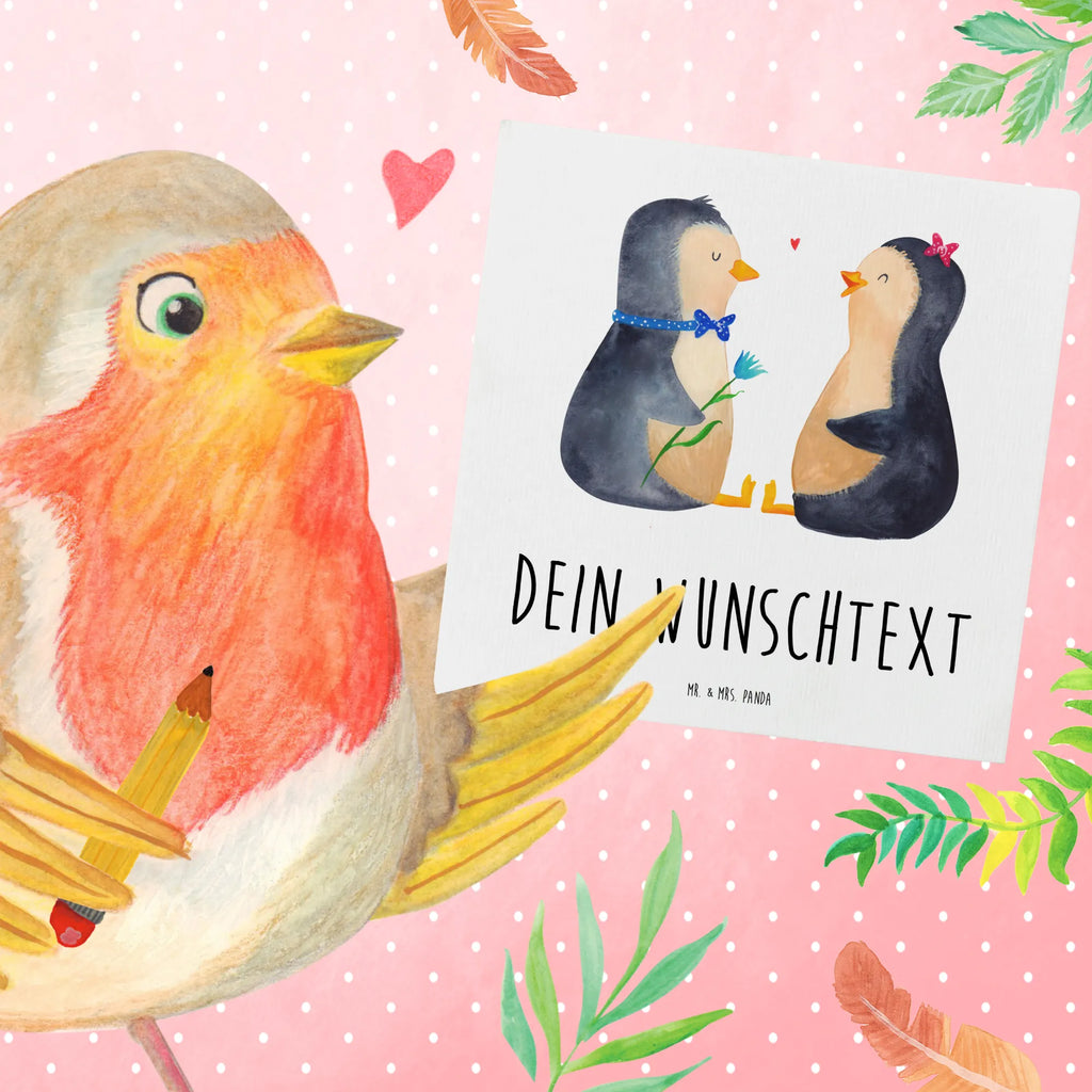 Personalisierte Deluxe Karte Pinguin Pärchen Personalisierte Hochzeitskarte, Grußkarte mit Namen, Grußkarte selbst gestalten, Grußkarte als Geldgeschenk, Grußkarte selber drucken, Personalisierte Geburtstagskarte, Personalisiertere Klappkarte, Personalisierte Glückwunschkarte, Personalisierte Karte, Personalisierte Grußkarte, Personalisierte Einladungskarte, Grußkarten personalisiert, Grußkarte mit persönlichen Nachrichten, Pinguin, Hochzeit, Liebe, Traumpaar, Verlobung, Jahrestag, Hochzeitstag, große Liebe, Liebespaar, Liebesbeweis, Pinguine, Liebesgeschenk, Hochzeitsgeschenk